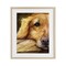 Stupell Industries Sight of Golden Retriever Framed Print Under Glass, design by George Dyachenko